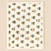 Winter Baby Blanket Baby Swaddle Wrap Flannel Lamb Fleece Warm Quilt for Newborn Bedding Soft Baby Stroller Blanket Manta Bebe 4