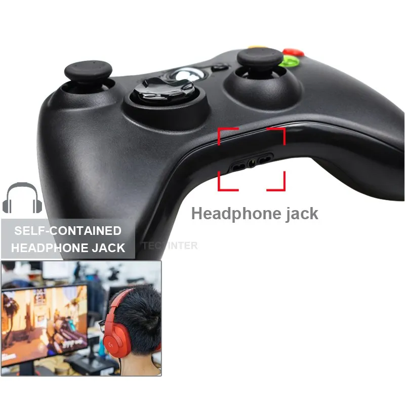 Wireless Game Controller Bluetooth-Compatible for Xbox360