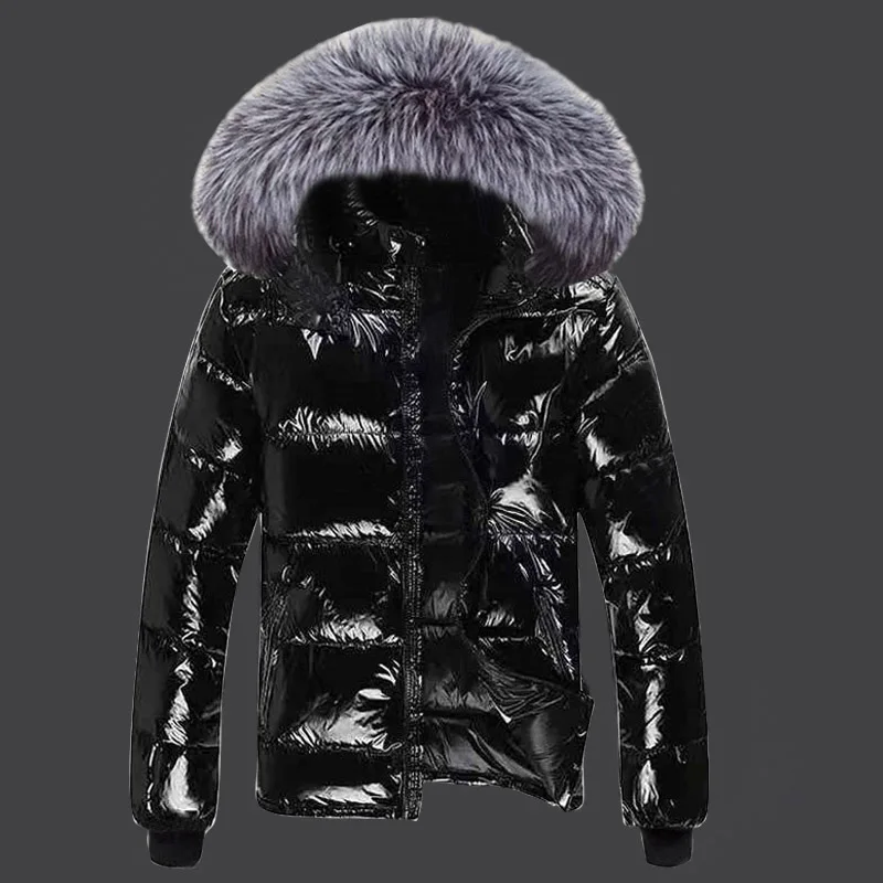 

Snow Wear Winter Jacket for Woman 2023 New Fashion Coat Female Glossy Waterproof Winter Hooded Jacket Plus Size 6XL Down Parkas