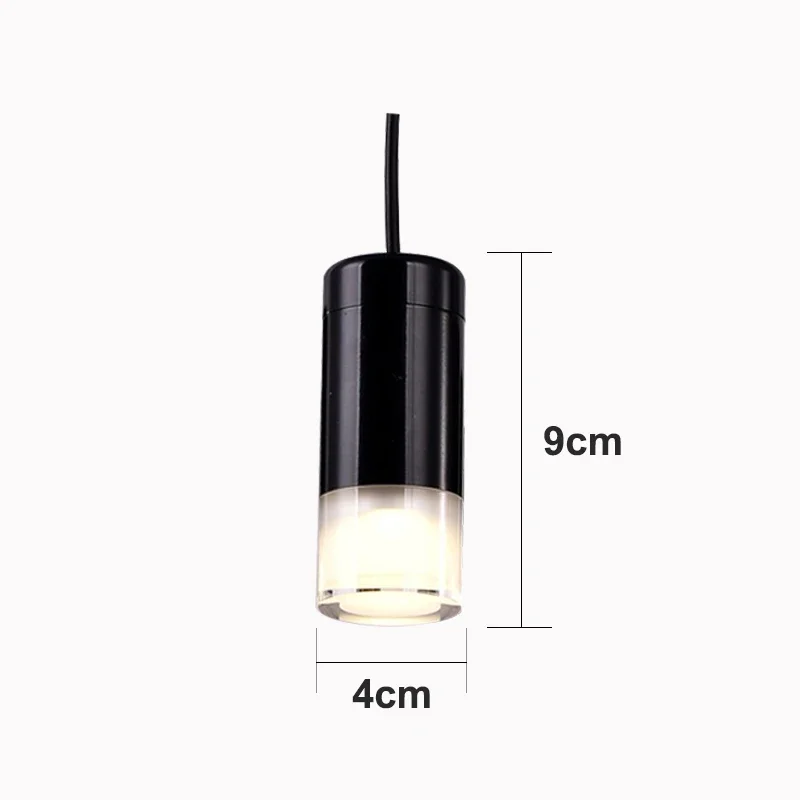 Industrial design LED Wall Lamp Long Line Black vintage LOFT DIY coffee shop kitchen modern living dining room bar hanging light