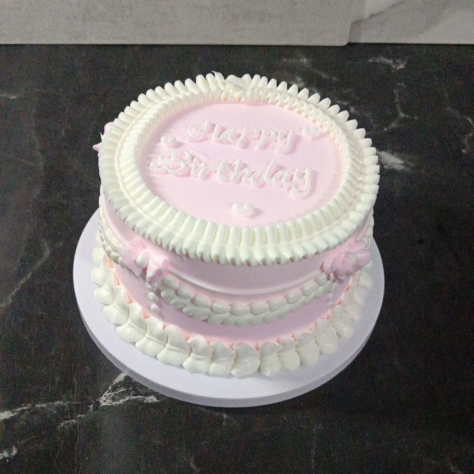 Description Picture 3 of item6 Inch Simulation Cake Model Artificial Plastic Silica Gel Fruit Cake Fake Birthday Cake Dessert Shop Window Display Props Decor