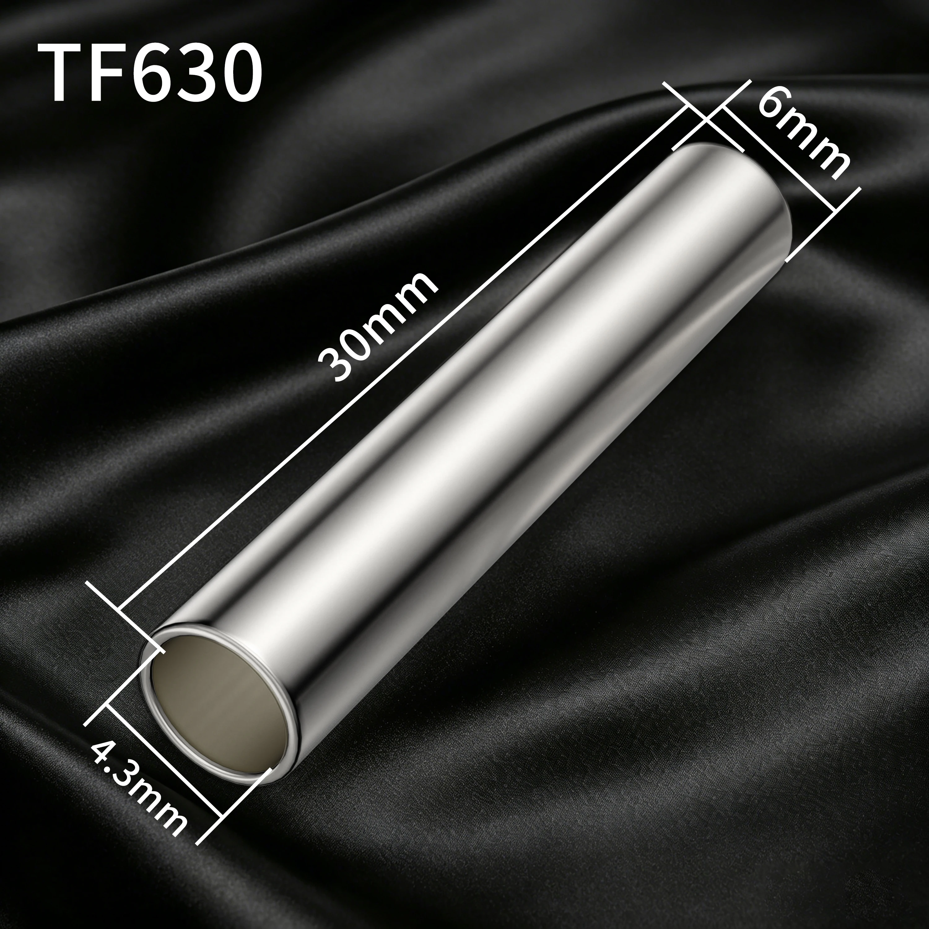 Audiocrast 4N 순수 실버 퓨즈 튜브 5x20mm 6x25mm HiFi 실버 필러 파워 필터 퓨즈(앰프용) 1Pcs