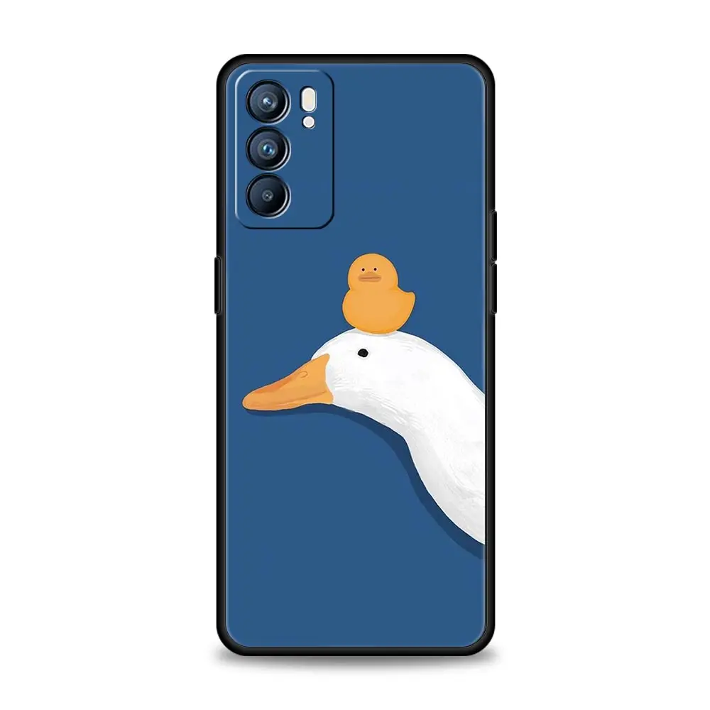 Duck Art Phone Case - Stylish Protective Cover