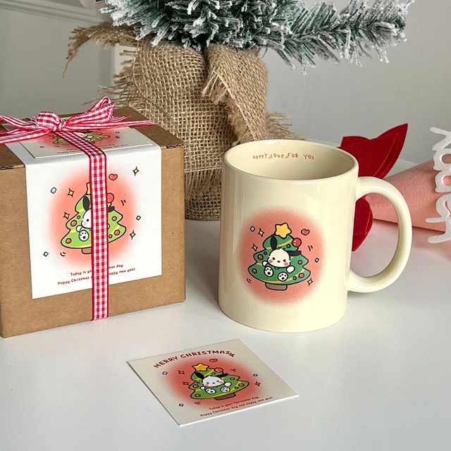 Caneca de Natal com desenhos: um presente criativo