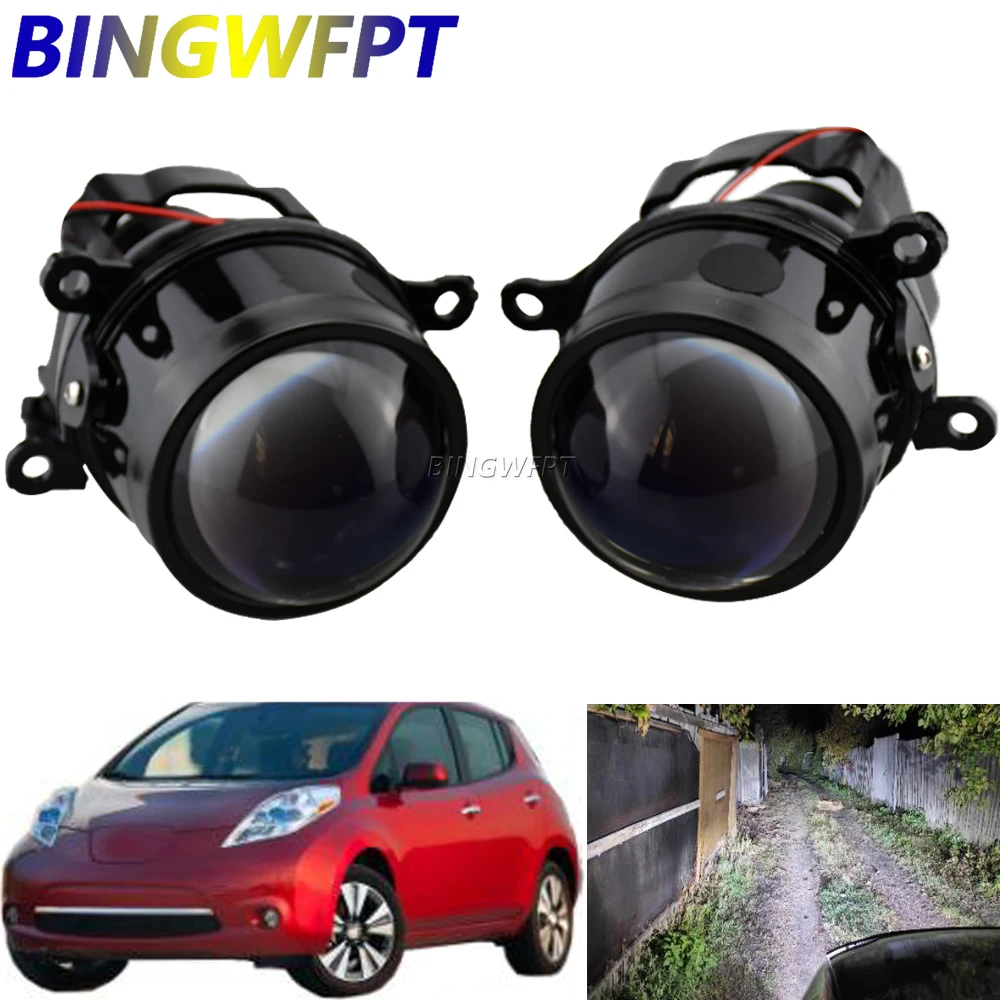 2-pieces-for-nissan-leaf-2011-2015-car-front-bumper-fog-light-lens-led-hd-daytime-running-light-drl-40w-12v