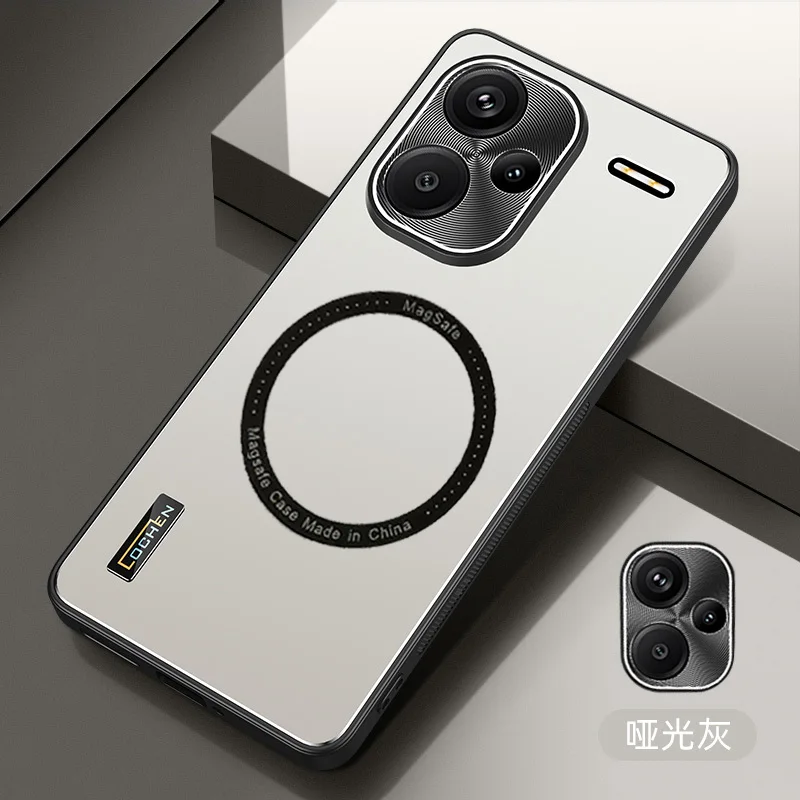 

Чехол Magsafe для Xiaomi Redmi Note 13 Pro Plus, беспроводные магнитные зарядные Чехлы для Redmi K60 Ultra Note 13 Poco F5 Pro, чехол