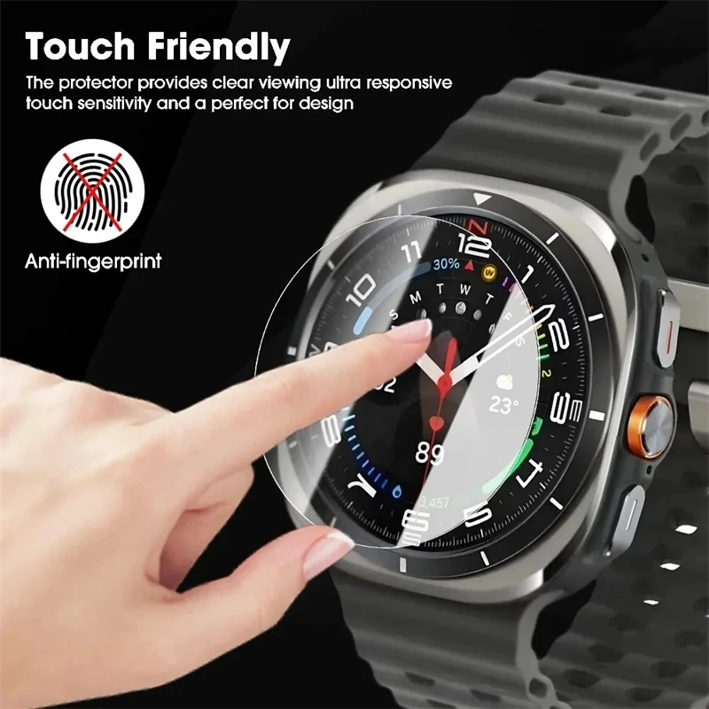 Premium Glass Screen Protector for Smartwatch Screen, Ultra-Durable Protective Film
