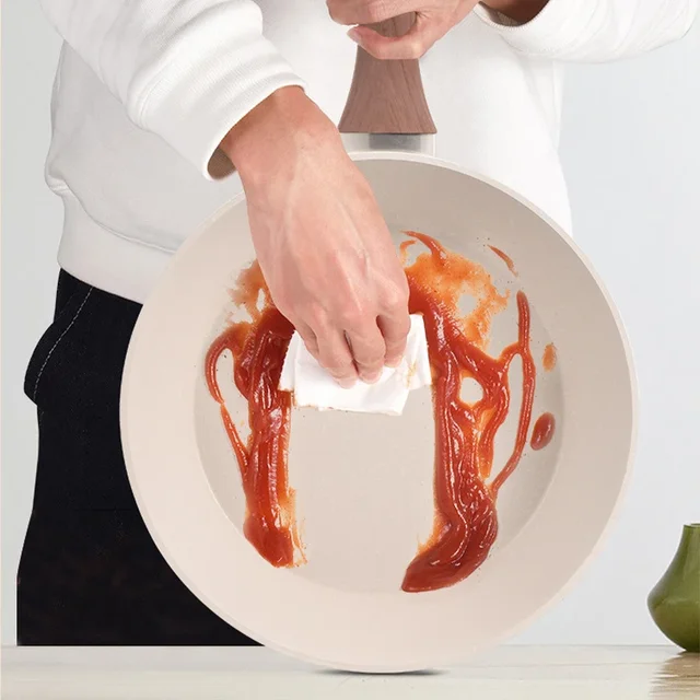 Non-Stick Pan Saucepan Frying Pan Wok Pan Home Steak Skillet Pancake Fried Induction Cooker Gas Stove Special Kitchen Cookware 5