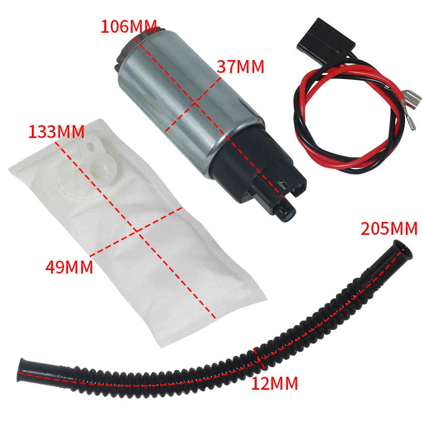 62897-01A Pompa Carburante Per Harley-Davidson Flhpei Road King Police Escort Flstsi Heritage Springer Softail Classic Fxstsi