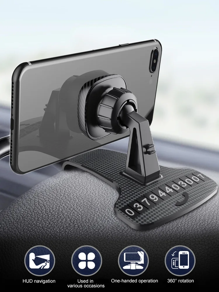 

10pcs Magnetic Phone Holder Smartphone Car Stand GPS For ipad Xiaomi Huawei Samsung HUD Number Plate with Clamp Bracket