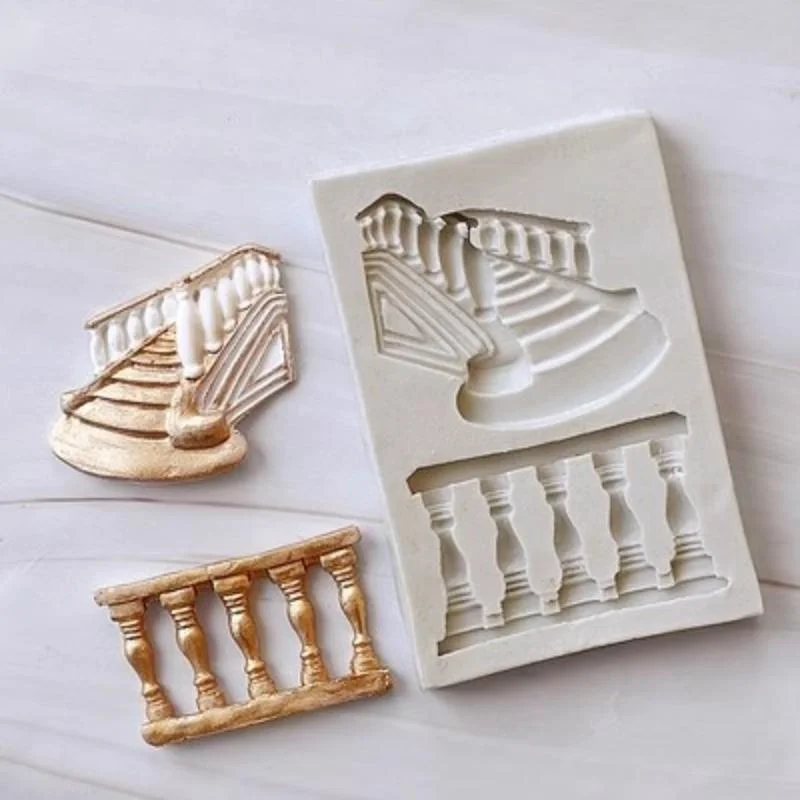 MINFEIDMS Stampo In Silicone A Forma Di Colonna Romana Per Fondente Pilastri In Marmo Greco 506513