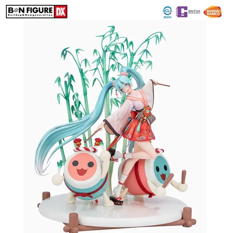 

Оригинальные фигурки головного света BNTSH, фигурка DX Hatsune Miku, модель Taiko Kawaii Miku, 30 см, аниме фигурка, модель, игрушки для мальчиков, подарок