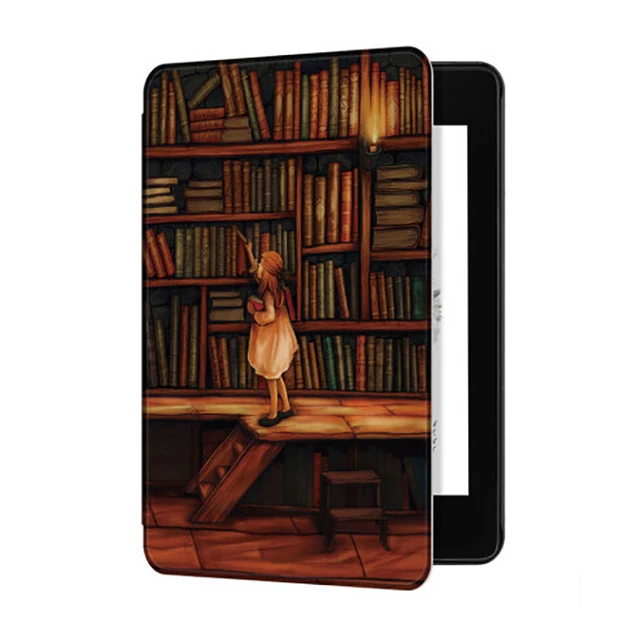 Funda For Kobo Clara 2e Case 2022 Cute Painted Leather Cover For Etui Kobo  Clara 2E Cover Capa Smart Ebook Case Kids - AliExpress