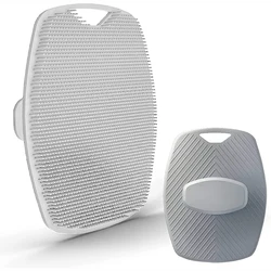 Silicone Exfoliating Body & Face Scrubber with Handle (Gray 1)