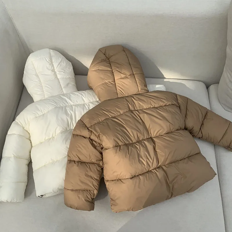 Kids Winter Parkas Fur Coat Thick Outerwear