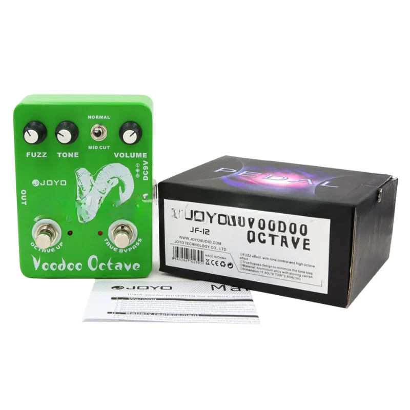Guitar Effects Pedal Voodoo Fuzz Octave Pedal Single Effect Fuzz Pedal