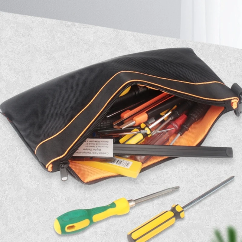 

Multi-function Organizer Pouch Bag Hardware Storage Electrician Repair Tool Organizer Bag Utility Pouch Waterproof Small Tools