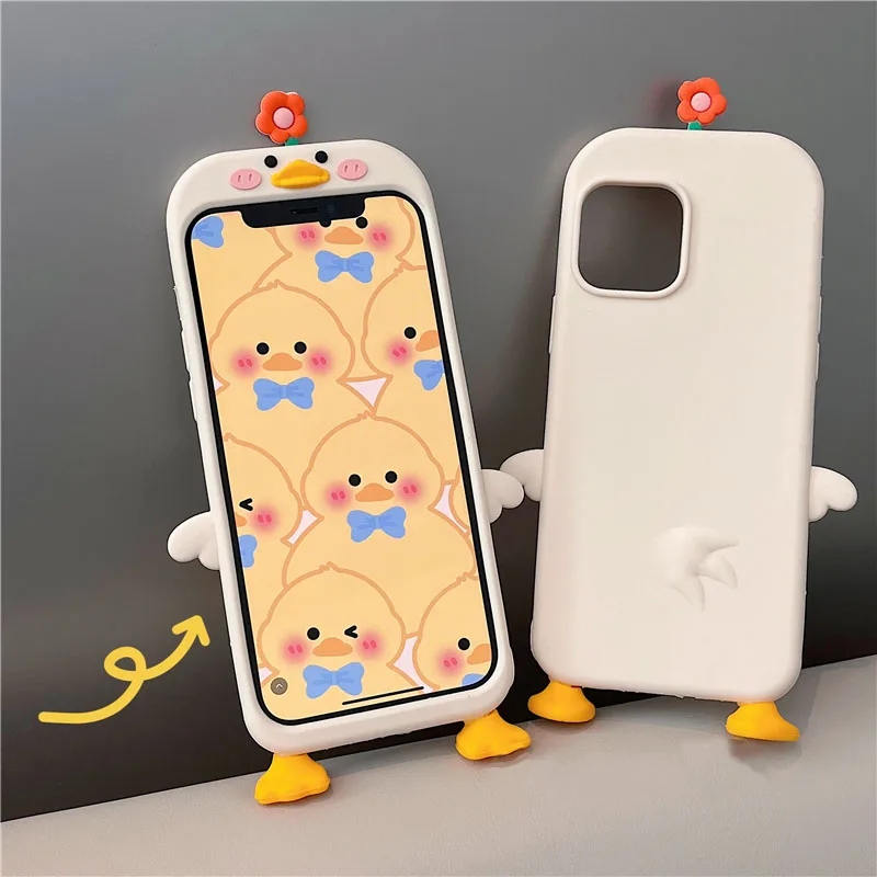 For Iphone 7 Plus/8 Plus/6 Plus/6s Plus Case Kawaii Funny Cute Fun