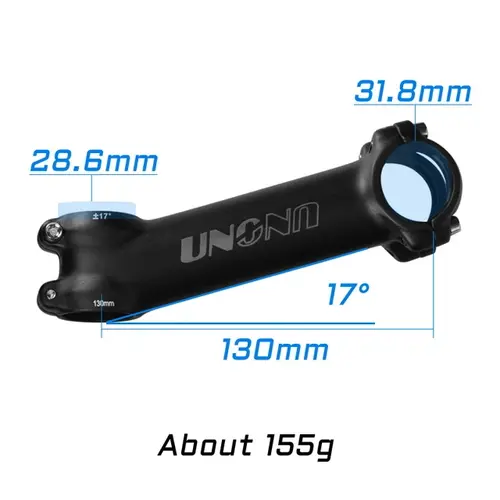 UNO MTB Bike Stem -7 17 35 Degree Ultralight Aluminum Alloy 31.8mm 60 70 80 90 100 110 120 130mm Road Bicycle Stem King Alloy - Image 21