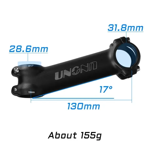 UNO MTB Bike Stem -7 17 35 Degree Ultralight Aluminum Alloy 31.8mm 60 70 80 90 100 110 120 130mm Road Bicycle Stem King Alloy - Image 21