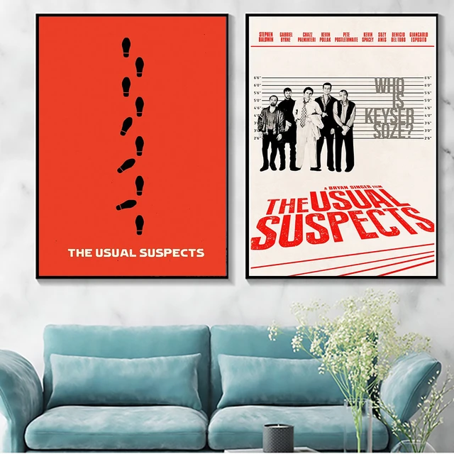 Digital Print Usual Suspects Poster Movie Quote Keyser Soze 