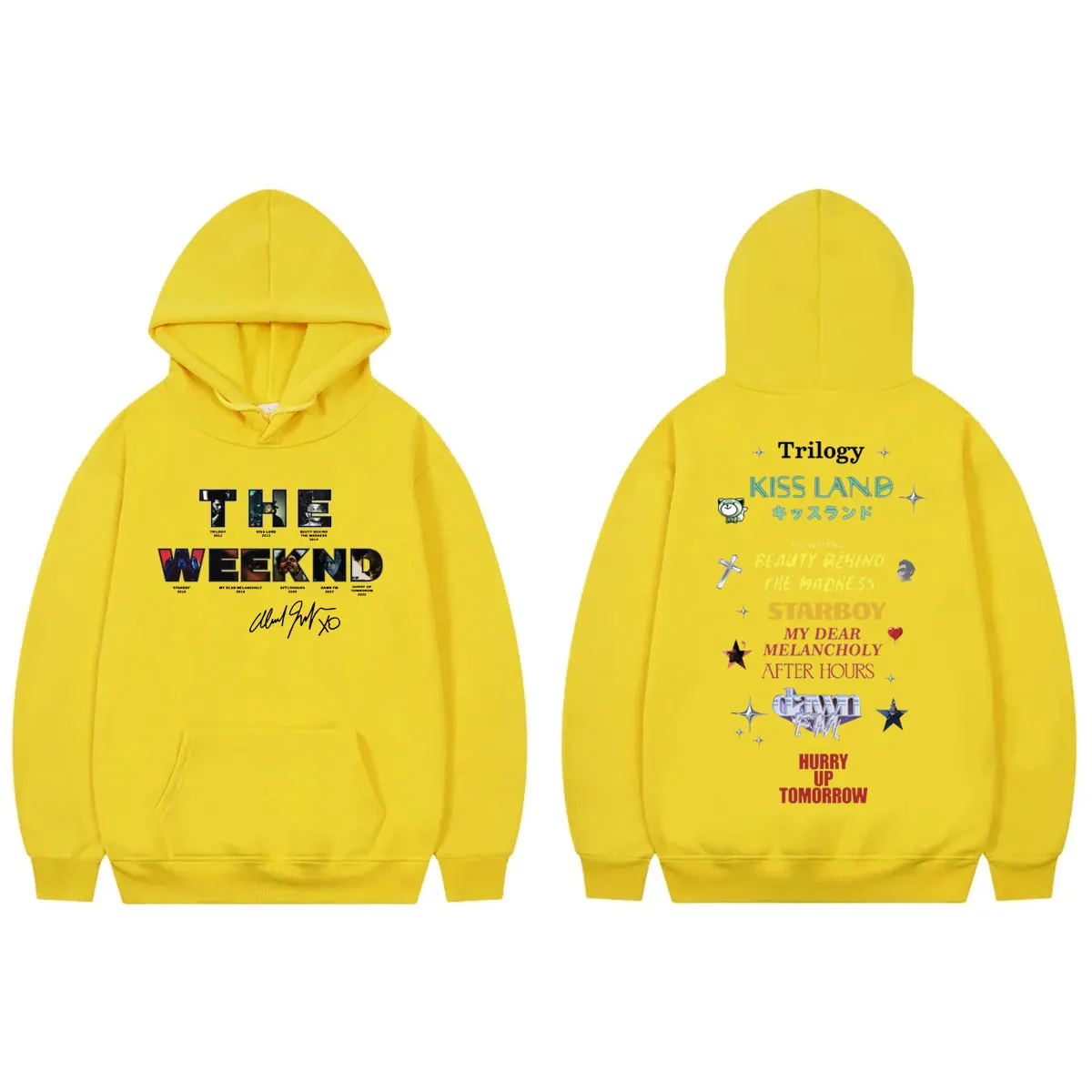 The Weeknd Hurry Up Tomorrow Album Merch Felpa con cappuccio Uomo Donna Hip  Hop Moda Felpe con cappuccio Harajuku Y2k Pullover oversize - AliExpress, image size:1200x1200