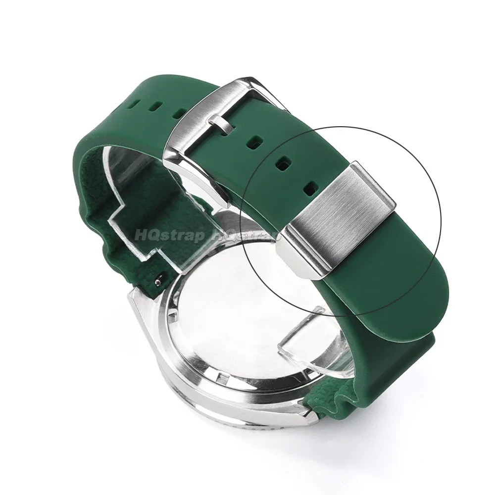 Metal Ring Buckle Watchband Keeper - Movable Strap Holder Loop