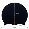 1pc Large Silicone Swimming Cap,Waterproof Silicone Swim Cap - Designed For Long Hair Anti-Slip Design Cap 3