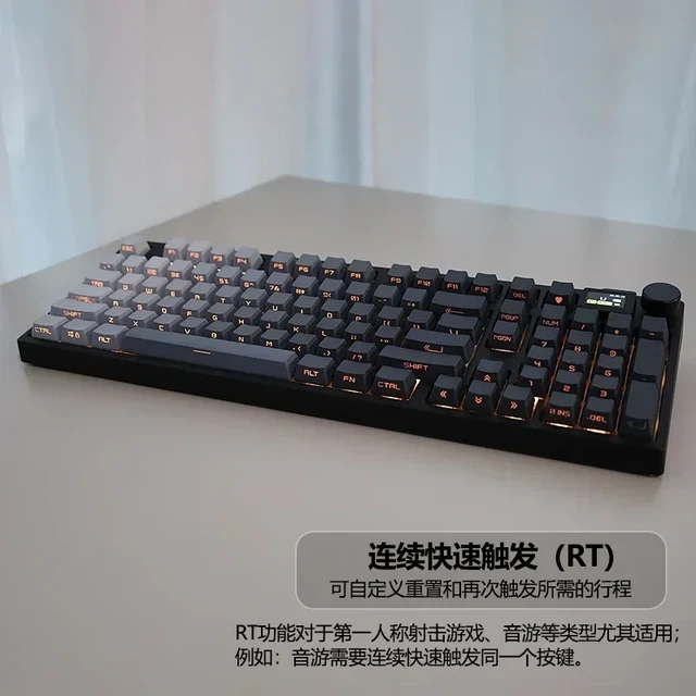 Bluetooth Keydous-Nj98-Cpゲーマーメカニカルキーボード,3モード,USB 