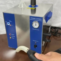 Flexible wand powerful clean Jewellery use 4L stainless steel boiler 6 bar pressure easy use bench top Steam cleaner 1