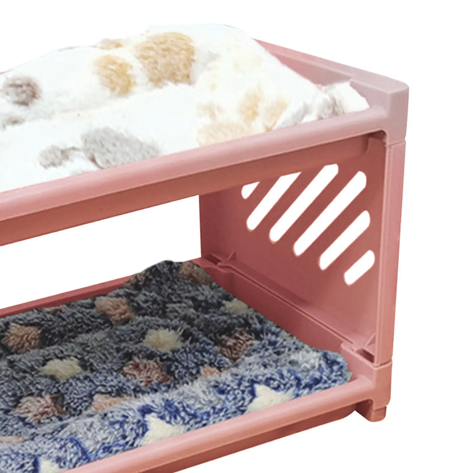 Large Rabbit Bed House, with Pad Corner Hideout Hut Habitat Detachable Shelter