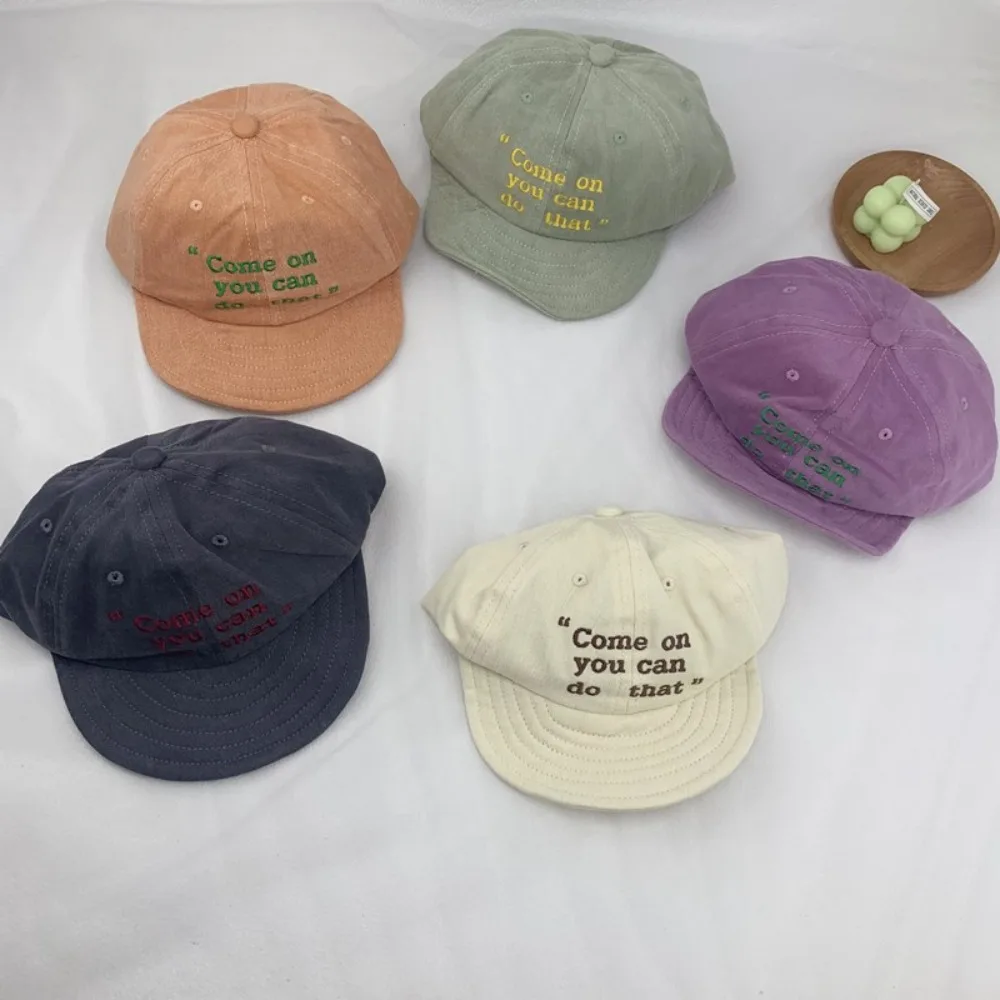 

Fashion Adjustable Kids Spring Peaked Caps Boys Girls Sun Protection Hats Baseball Caps