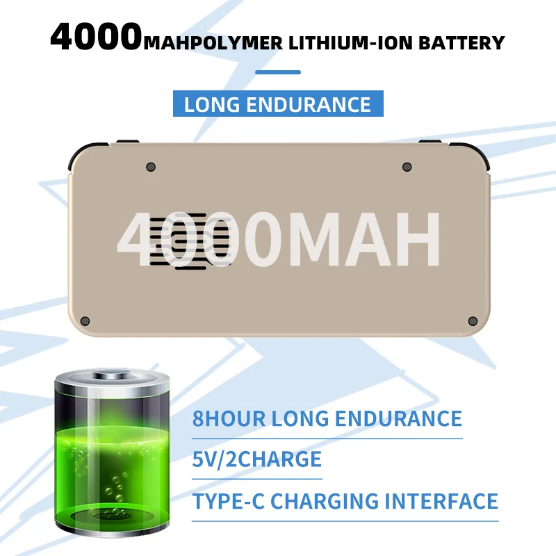 Powkiddy-子供用ゲームハンドヘルドコンソール、rgb10 max3 pro