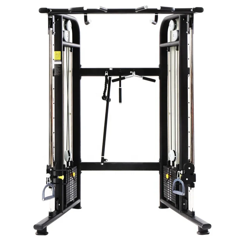 Palestra Commerciale Indoor Con Bande Resistenti Cable Crossover Luxury Gym Smith Machine Attrezzature Per Il Fitness Bird Deep Squatting