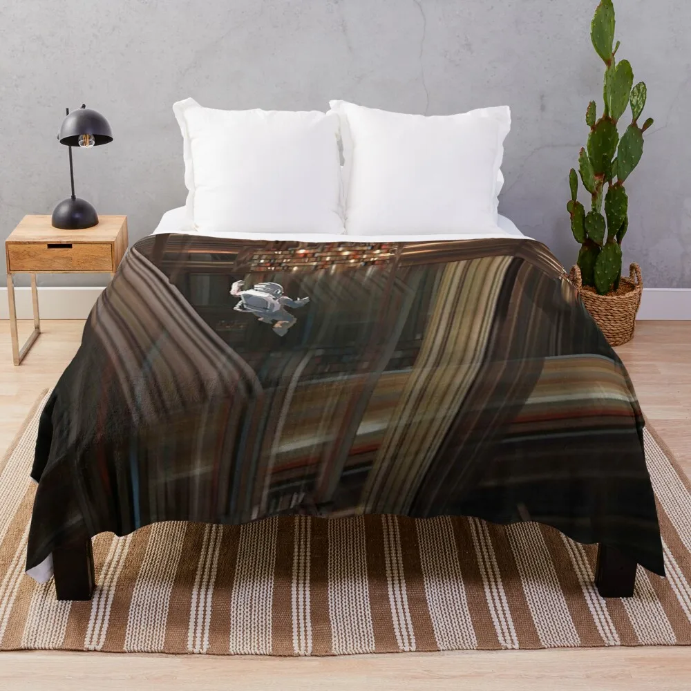 

Interstellar Tesseract Print Throw Blanket Bed covers manga Blankets