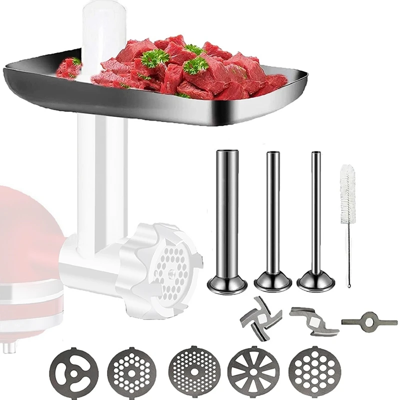 

Food Grinder Accessories Mixer Accessories Meat Grinder Accessories Include Sausage Filling Tubes