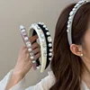 Hair band accessories for women girl headbands yoga korean luxury designer rhinestone fascinators elegant kpop Hoops fashion new