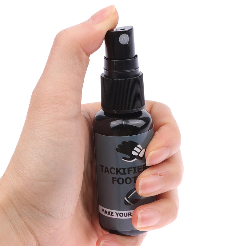 Rugby Football Grip Spray 30ml Antiskid Goalkeeper Tackifier Spray Antiskid Tackifier Extra Grip Soccer Goalie Gloves