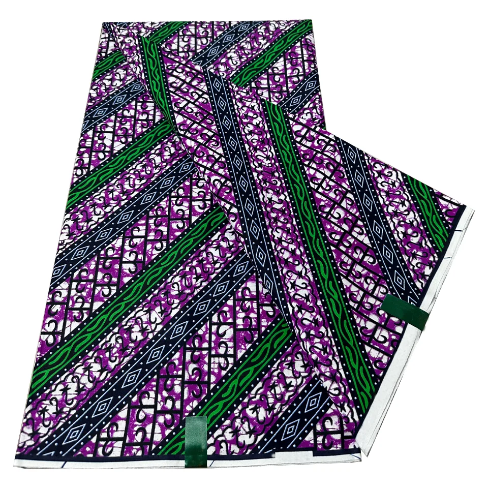 African Wax Fabric Clothing Fabric Cotton Super Hollandais Wax African Fabric Veritable Hollandais Wax Pagne For Women Cloth