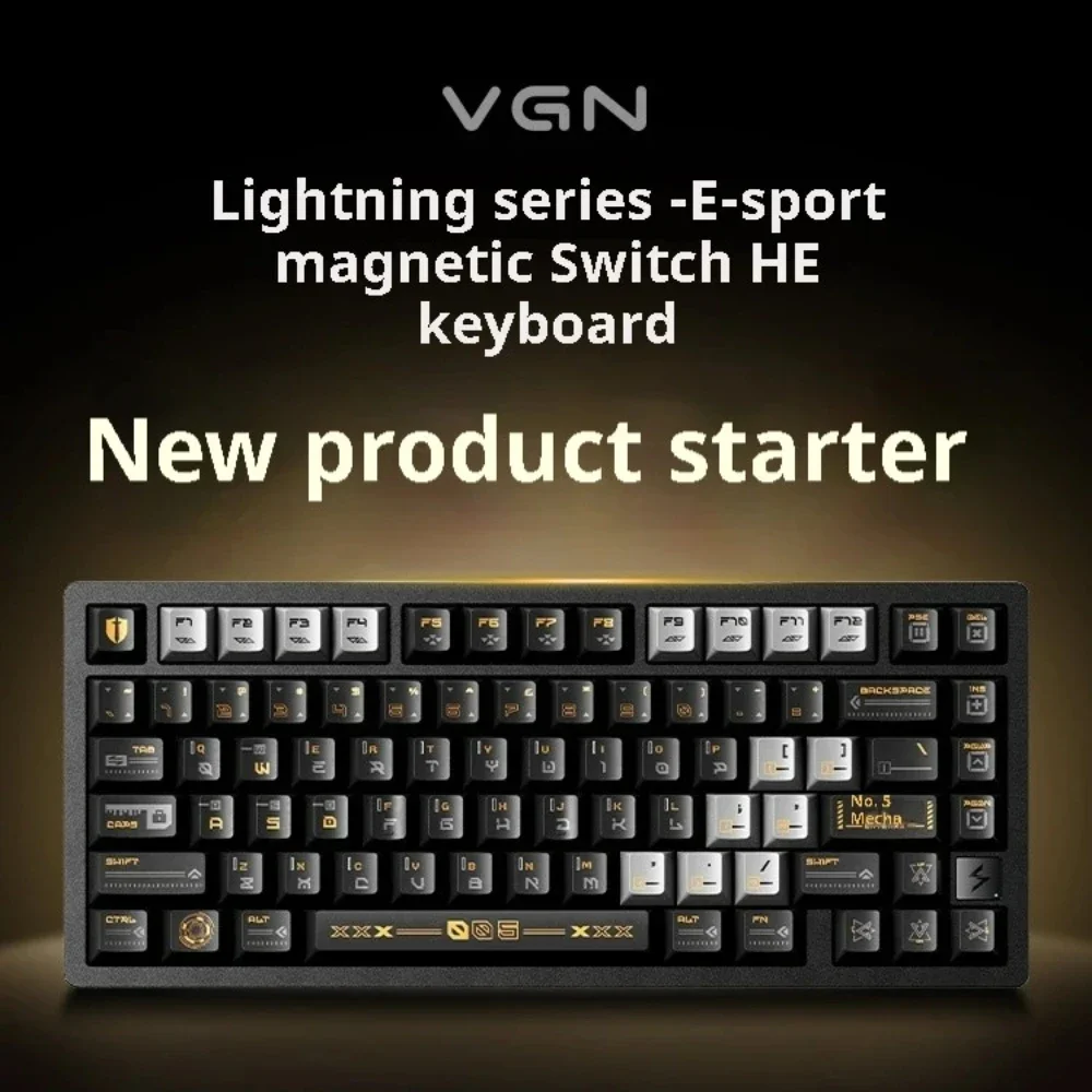 VGN Flash75 磁気キーボードアルミシェルガスケットホットスワップ RGB