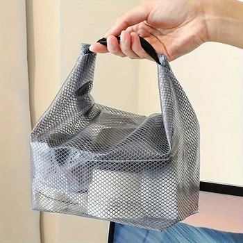 Waterproof Storage Bag, Fitness Clothing, Swimming Bathroom, Large Capacity Drawstring, Men's And Women's Outdoor Toiletries Bag 1