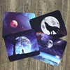 4Pcs/Lot Cartoon Interstellar Planet Wolf Glasses Cloth 17*14CM  Eyeglasses Microfiber Clean Cloth for Lens Phone Screen Clean 1