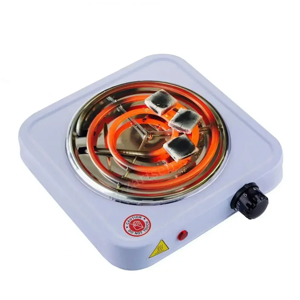 Description Picture 3 of item500W Iron Burner Electric Stove Hot Plate Portable Kitchen Cooker Coffee Heater Milk Soup Durable Asjustable Quick