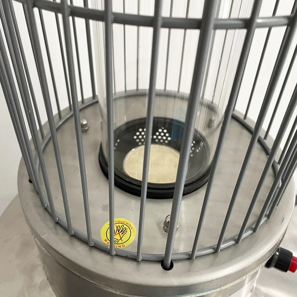 Tube Gas Patio Heater YF-PH3 Style Glass Europe Portable Garden Stainless Steel Infrared Heater Free Spare Parts CN;GUA
