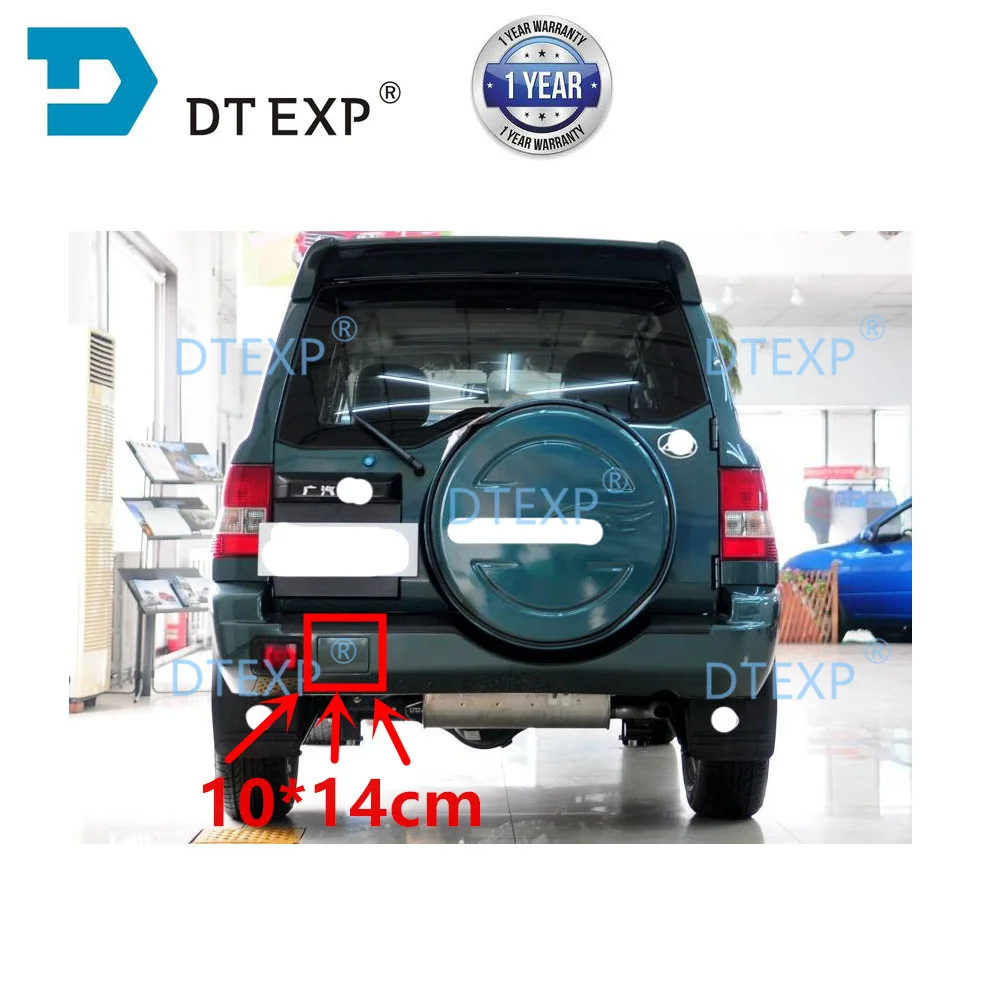 10-14 Cm 1 Piece No Painting Rear Bumper Cover for Pajero Mini Tail Tow Cover for Montero Pinin Check Car Pictures MR533419