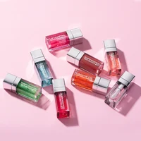 Hot Clear 6ml Crystal Jelly Moisturizing Lip Oil Plumping Lip Gloss Sexy Plump Lip Glow Oil Tinted Lip Plumper Lips Makeup 1