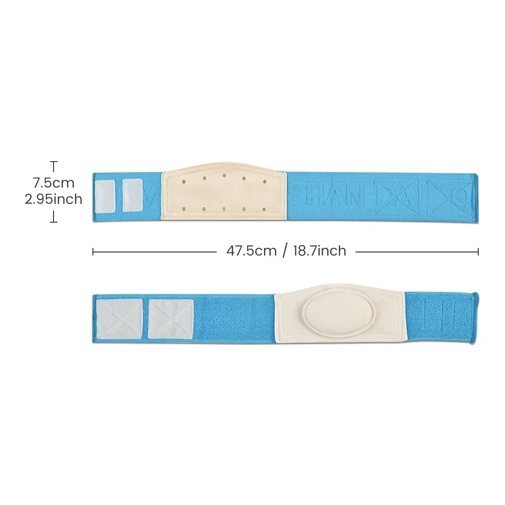 Umbilical Hernia Belt Abdominal Binder with Hernia Pad, Navel Ventral Epigastric Belly Hernias for Baby Infant Kids Children