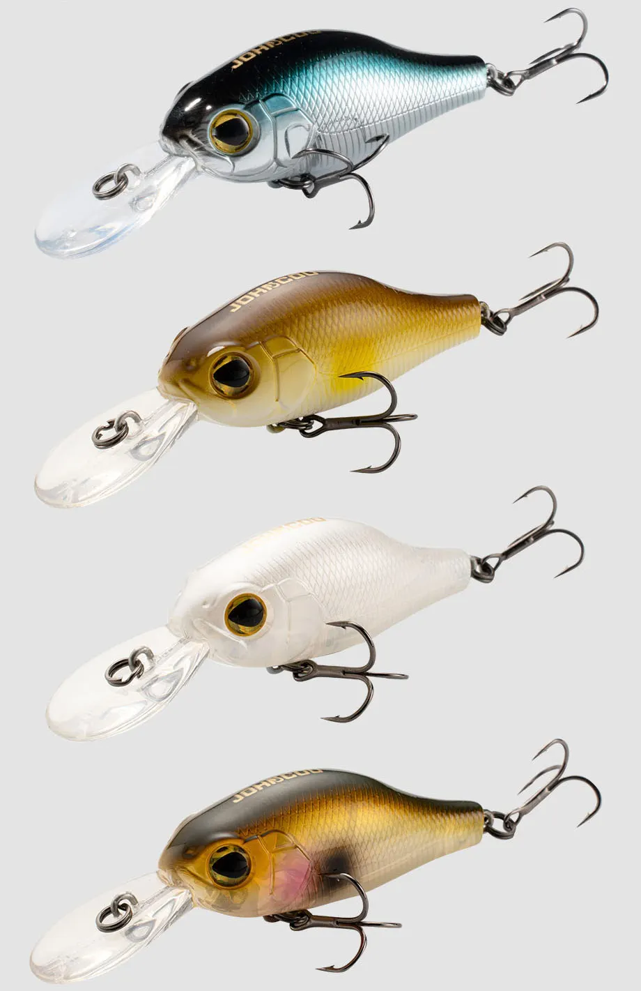 Johncoo Schwimmköder 5,5cm 6,5cm Angelköder Harter Köder Jerkbait Wobbler Crank Angelköder Tiefe 2-4m – Detail 11
