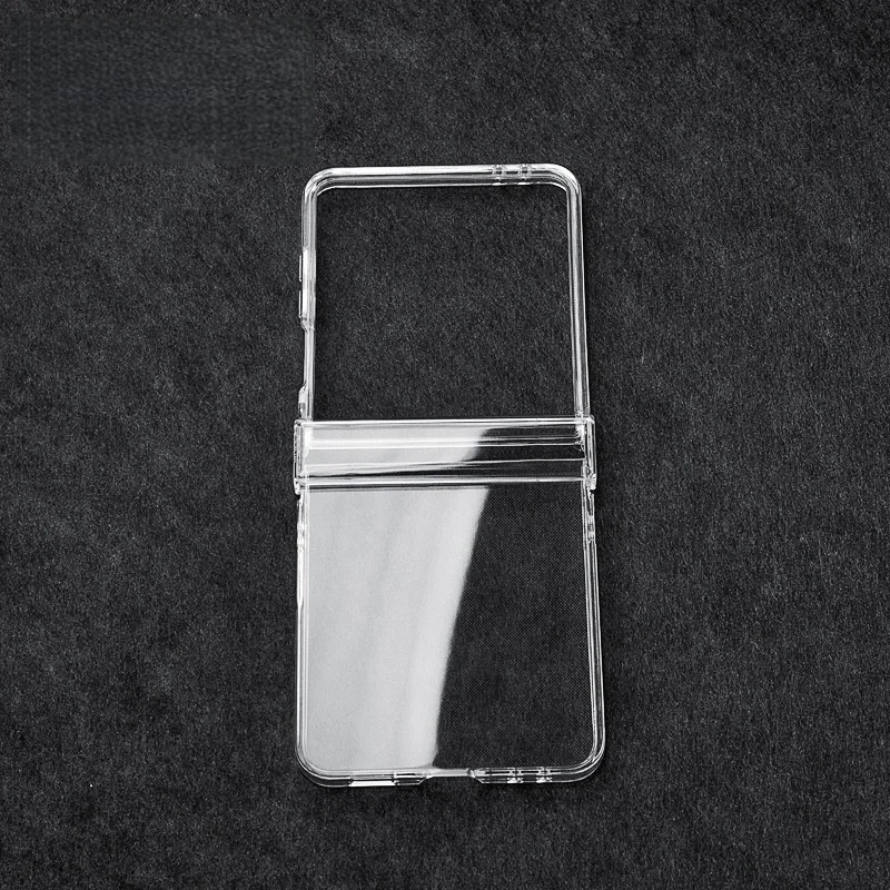 All-Inclusive Hinged Transparent Phone Case with Hinge Protection