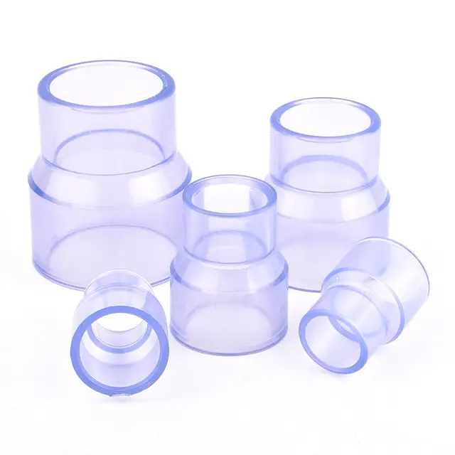 1 ~ 5Db Id 25 63-20 50 Mm Upvc Átlátszó, Egyenes Redukáló Csatlakozó Vízellátó Cső Kert Öntözőcsövek Szerelvényei